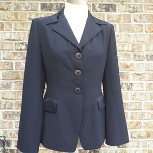 Cinoche Paris 3-Button Blazer 2 Tall Deep Navy